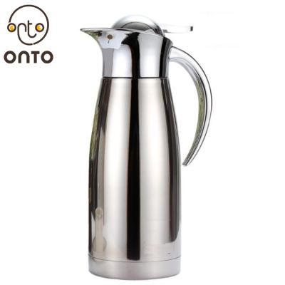 China Sustainable Arabic Personalized Large Stainless Steel Coffee Pot for sale