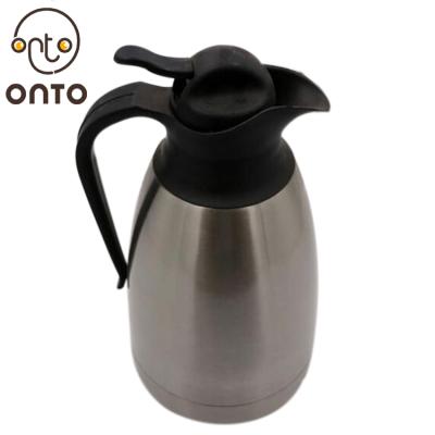 China Viable Stainless Steel Turkish Para Arabic Custom Coffee Pot Dallah for sale