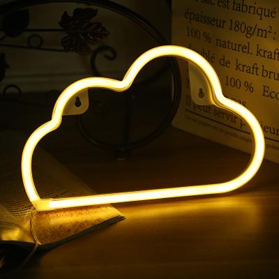 China 2018 New Led Home Party Lights Decoration Battery and USB Operated Pendant Lights Cloud Design for sale