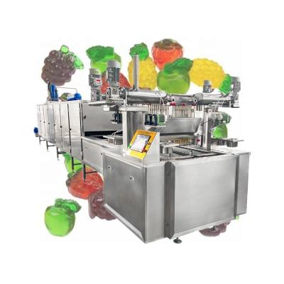 China Machine Repair Shops 3D Fruit Sweet Candy Gummy Production Line Juice Filled Sweets Candy Making Machine for sale