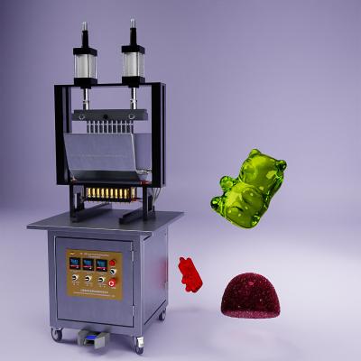 China Semi Automatic Machine Repair Shops Hard Lollipop Candy Making Machine Gummy Bear Machine Small Gummy Depositor Machine for sale