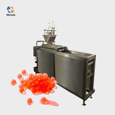 China Jumping Boba Small Jumping Boba Machine Juice Ball Depositor Semi Automatic Jumping for sale