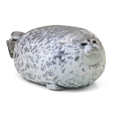 China OEM Soft Bottom Customized Chubby Blob Seal Pillow, Cotton Plush Stuffed Toy Cute Ocean Plushie Animal OEM MOQ for sale