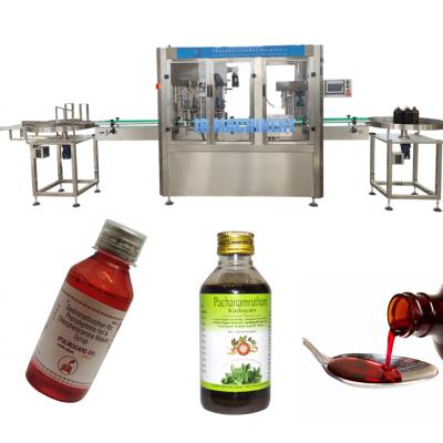 China Shanghai JiaoBan 100ml 120ml Beverage Glass Bottle Syrup Filling Machine, High Quality Honey Filling And Crimping Machine for sale