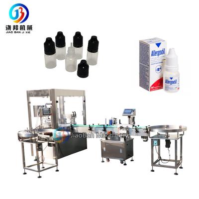 China GARMENT JB-YX4 100 ml automatic essential oil dropper eyes for machine cbd bottle filling oil bottling machine production line for sale