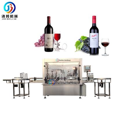 China JB-YG6 Automatic Glass Liquor Line / GARMENT JB-YG6 Red Wine Bottle Filling / Bottling Filling Machine for sale