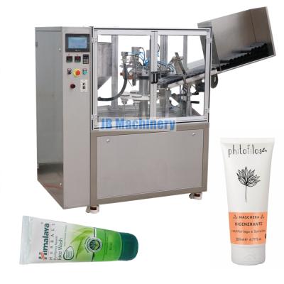 China Chemical Automatic 2oz Lotion Filling And Tube Packing Machine , Cosmetic Tube Filling Machine for sale