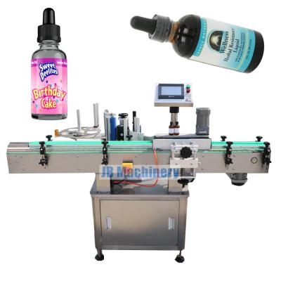 China Automatic Glass Bottle Sticker Commodity Dropper Labeling Machine 10ml 2oz for Hemp Oil Filling Production Line for sale