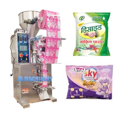 China JB-150K Automatic GARMENT Small Sachet Filling Sealing Machine for 50g 100g Powder Washing Powder Detergent Packer for sale