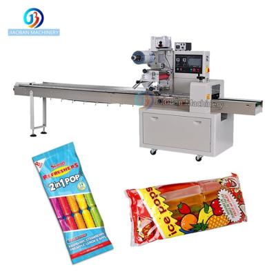 China CLOTHING Hot Sale JB-250 Automatic Popsicle Packing Machine Ice Pop Ice Popsicle Wrapping Machine for sale