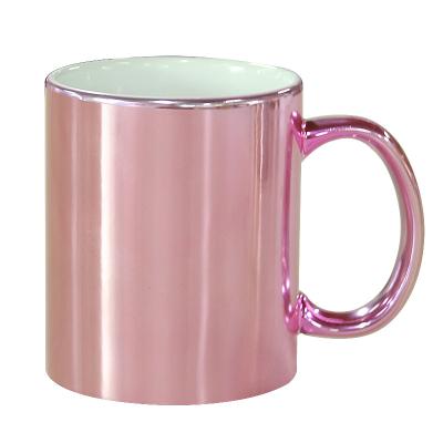 China Viable Customizable Sublimation Coffee Blanks Ceramic Sublimation Mug Color Mugs Gold Supplier Wholesale for sale