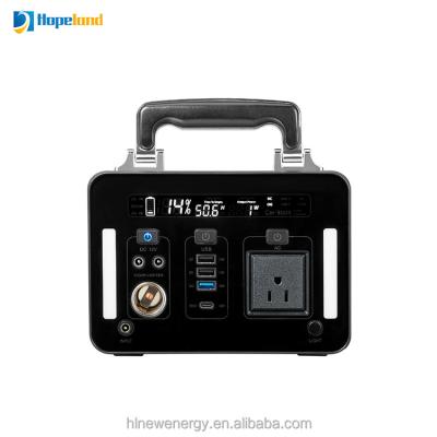 China Type C Hopeland Power Bank Outdoor Portable Fast Charging Power Bank 300w Portable Power Station for sale