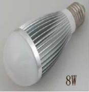 China Bulbo AC110 blanco 60HZ los 60MM de E27 8W LED el 130MM para el CE Rohs del dormitorio en venta
