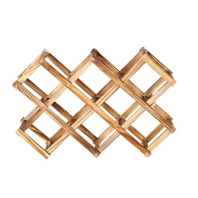 China Small Wooden Honeycomb Wine Rack Resin Wine Rack Manufacturers Sale for sale