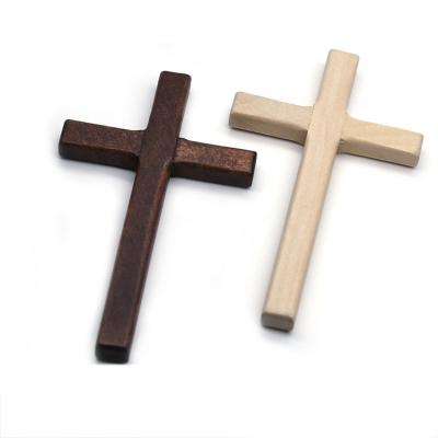 China People Art Wholesale Supplies Carved Jesus Wooden Crosses Wooden Crosses For Crafts for sale