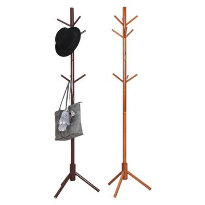 China Art Wholesale Wall Mounted Wooden Coat Rack Wooden Standing Coat Rack For Fabrics for sale