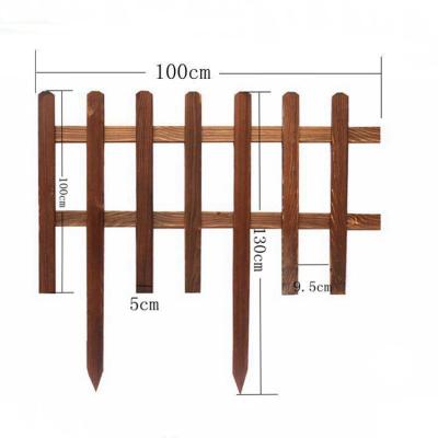 China Art Hot Selling Wooden Folk Fence Garden Modern Wooden Fence for sale