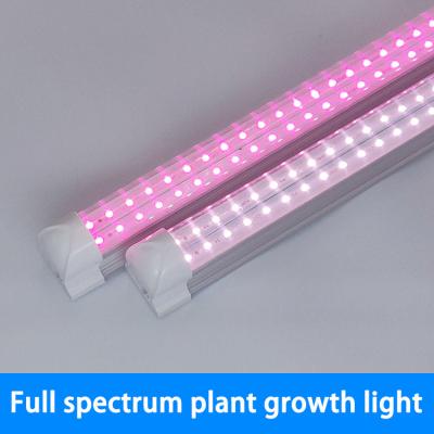 China 4Ft 18W Commercial LED Grow Lights G13 Base Aluminum Substrate T8 LED Grow Light Tubes for sale