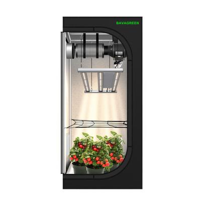 Chine BAVAGREEN 60X60X180CM Smart Growing System 150W Vollspektrum Samsung LM301H EVO UV IR LED Grow Lampe For GrowZelt Kit à vendre