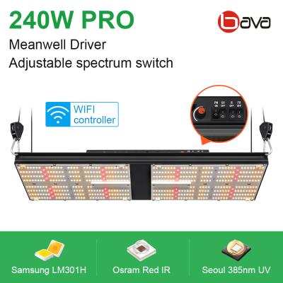 China Rohs SAMSUNG LM301H Full Spectrum 730nm 2.6umol/J WIFI LED Grow Light for sale