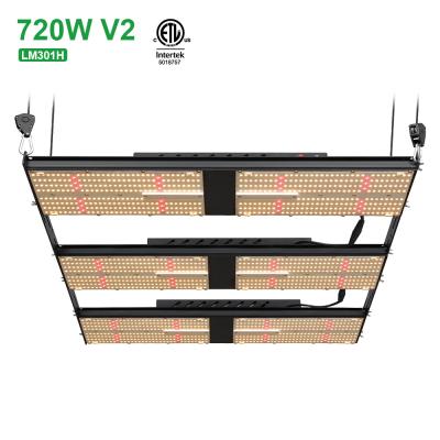 China IP20 de hoge Quantum Geleide Raad Donkerrode 720W van PPFD LM301H groeit licht Te koop