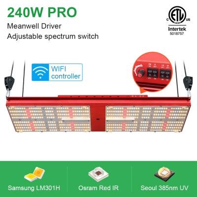 China 3000k UV Quantum de Raadslm301h 240W Samsung leiden van IRL groeien Licht Te koop