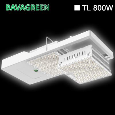 China Full Spectrum White 6500k 1000w RGB LED Grow Light Double Ended for sale