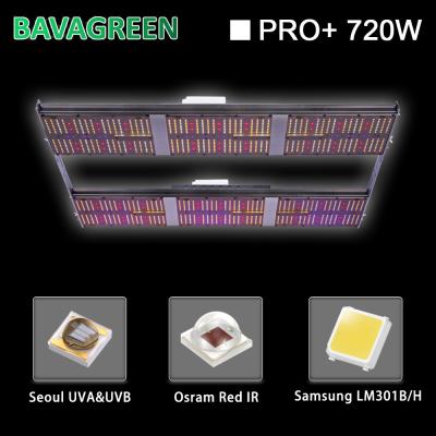 중국 이끌린 전체 스펙트럼 720W는 실내식물을 위해 빛 UV IR 삼성 LM301B 301H를 성장시킵니다 판매용