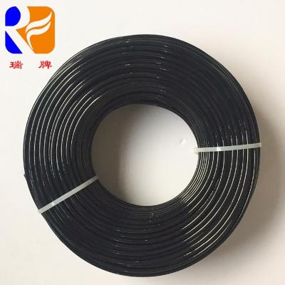 China High Tensile Black Plastic Coated PU Wire Rope Steel Wire MANUFACTURING Rope for sale