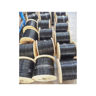 China Black Fitness Equipment 3.18mm Round Wire Hot Dip Wire Rope Steel Wire Rope 7x19 for sale