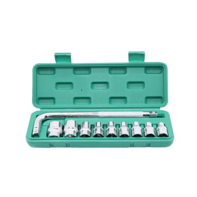 China Auto Repair 10 Pcs Socket Set Tool Kit With L Key DIY Tools Tool Kit For Household And Repair for sale