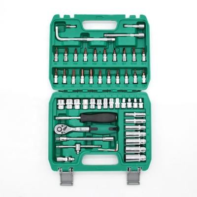 China Repair Tool Kit Customized 54 Pcs Socket Set Wrench Hand Tool Tool Kit Hand Tools For Repair for sale