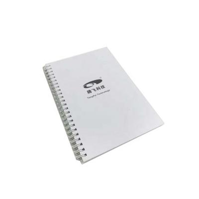 China School and sale office supplies PVC coating hot transparent spiral transparent notebook a5 for sale