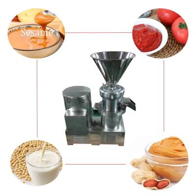 China Speed ​​Adjustable Stainless Steel Mill Tiger Nut Milk Maker Equipment Palm Milk Colloidal Butter Making Machine for sale