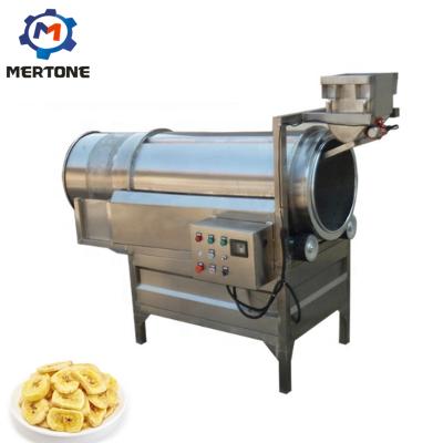 China Save Time and Labor Stainless Steel Potato Chips Seasoning Drum/Machine Seasoning Machine/Snack Seasoning Drum for sale