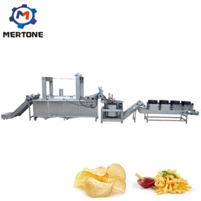 China Save Time And Labor Professional Maker Potato Chips Making Equipment Machine Price 100kg for sale