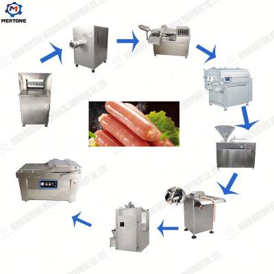 China Factory price commercial fish meat smoking machine fish meat processing machine for sale