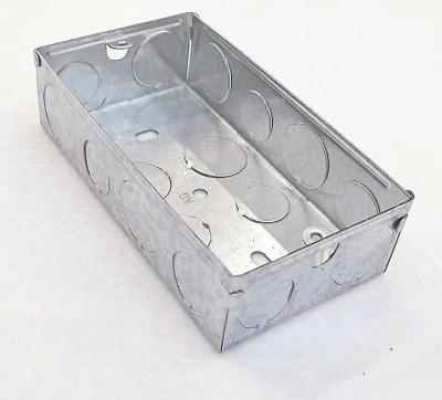 China Electrical Galvanized Metal Normal 3X3 3X6 1+1 1+1+1 Switch /socket Box + Strip + Switch Box IP65 for sale