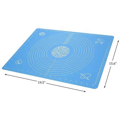 China New Viable Food Safe Design Custom Macaroon Cake Cookie Pastry Rolling Non Stick Silicone Baking Mat for sale