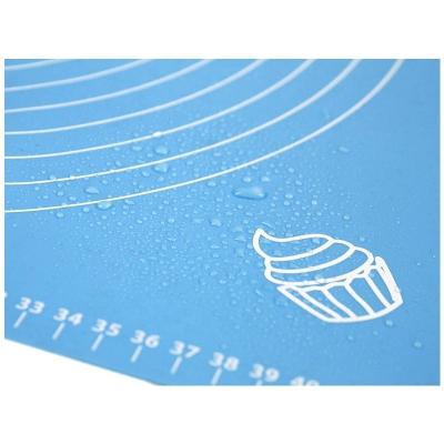 China New Sustainable Reusable Free Food Safe Design Custom Macaron Cake Pastry Rolling Non Stick Silicon Baking Mat for sale