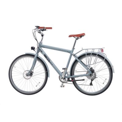 China Aluminum alloy durable using low price city electric bike with rear rack new automatic electric bike ecooter for city for sale