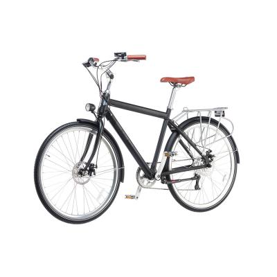 China New European trend women aluminum alloy spot 250w city electric bike with lithium battery 7 speed new ebike for city for sale