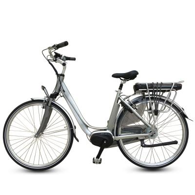 China 250w City Speed ​​Aluminum Alloy EU Factory Delivery 7 Trekking City Wide Range Electric Bike Vintage Mid Drive Fast for sale