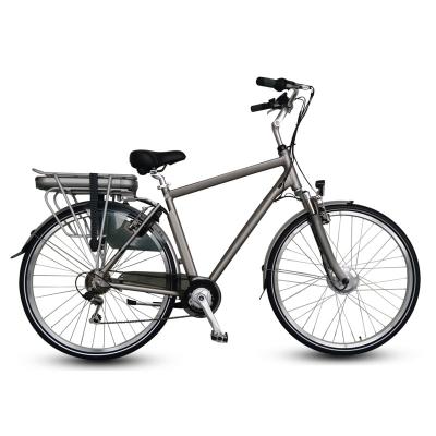 China Factory direct sale aluminum alloy 28 inch alloy aluminum alloy bicycle city electric bicycle for green city for sale