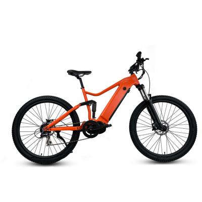 China Custom Electric Mountain Bike 8v Aluminum Alloy/Newest Bike 2 7.5 Inch Fat Tire Electric Bike 1000w Mid Fat Bike Motor Eu Warehouse for sale