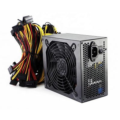 China PSU Silent PC Power Supply 2000W 180-240V ATX ​​fan 12V 24PIn for installation of graphics card GPU in stock for sale