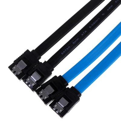 China High Speed ​​Line SATA 3.0 III SATA3 7pin 6Gb/s HDD SSD Data Cable Hard Disk Drive Cord Connector for PC Laptop for sale