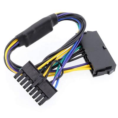 China PSU Integrated ATX 24Pin Module to 18 Pin Adapter Converter Power Cable Cord for HP Z420 Z620 Desktop Workstation Motherboard 18AWG 30CM for sale