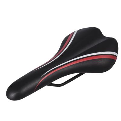 China Comfortable& Best prices high quality soft waterproof comfortable mountain bicycle saddle high elastic protection PU foam bicycle saddle for sale