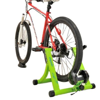 China Indoor Sports Home /indoor Exercise Bike Roller Recycling Indoor Trainer With Front Block Riser And Skewers for sale